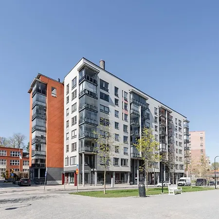 Apartmán Modern 1br With Sauna, Balcony & Free Parking