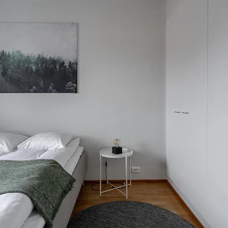 公寓 Modern 1br With Sauna, Balcony & Free Parking